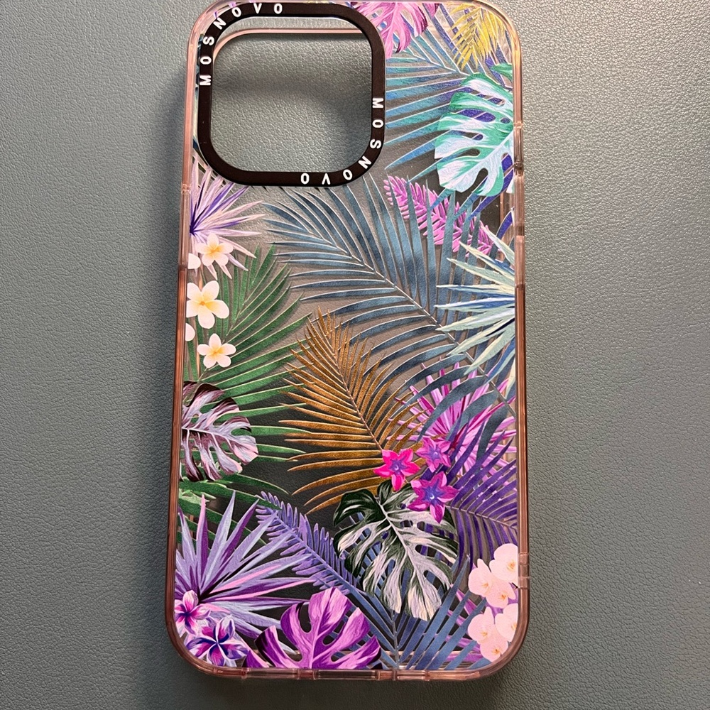 Tropical Leaf iPhone Case - Multicolor - iPhone 13 PRO